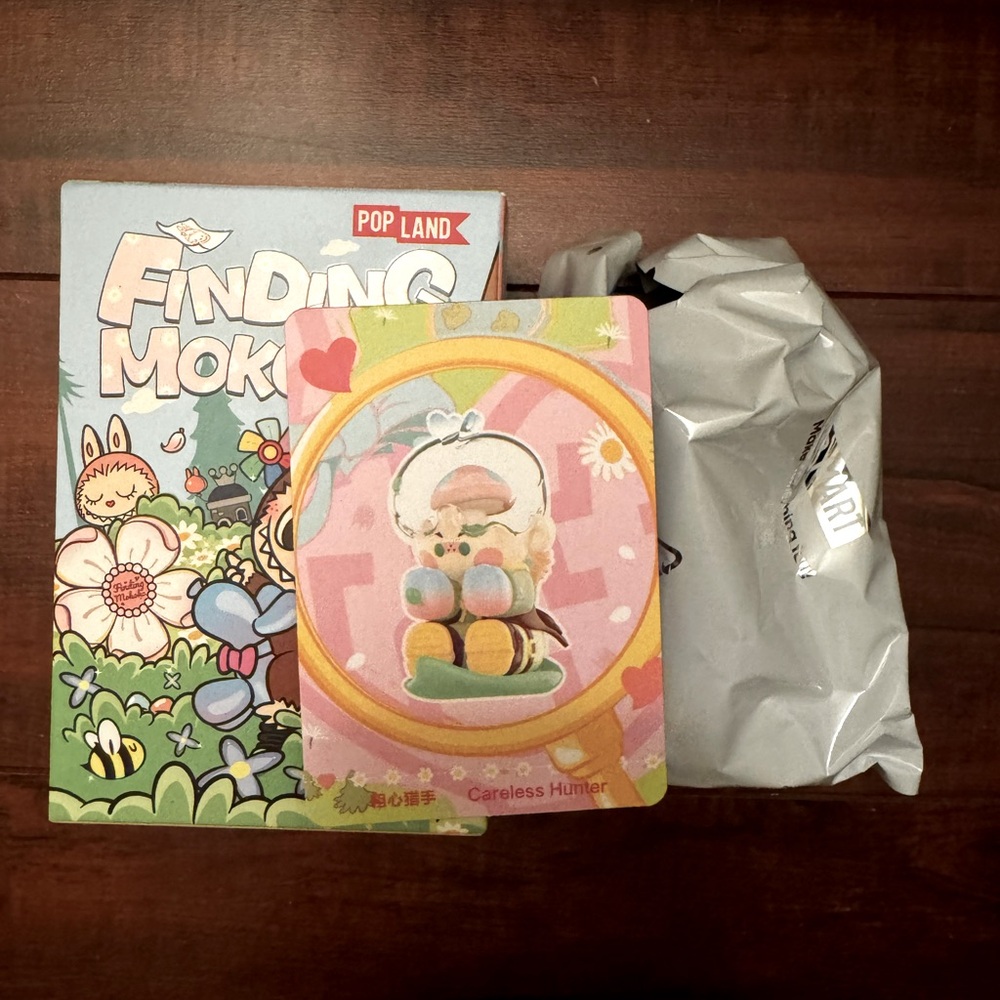 Popmart x Popland Exclusive Finding Mokoko Series Vinyl Figure